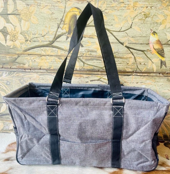 Large collapsible online utility tote