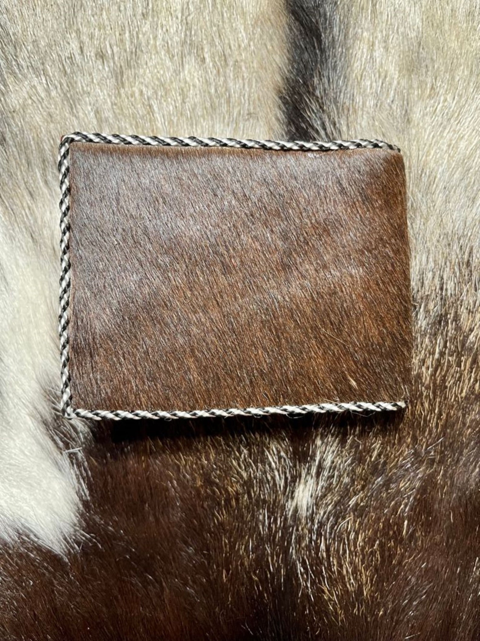 Western Cow Hide Wallet Genuine Leather Bifold Short Wallet Etsy