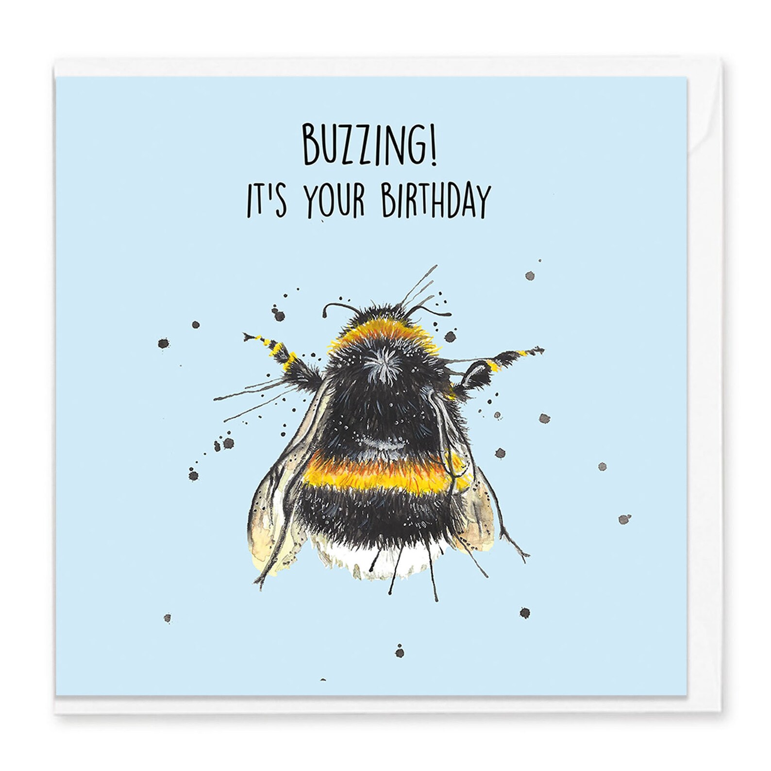 Buzzing It's Your Birthday Card Greeting Card Bee Card - Etsy