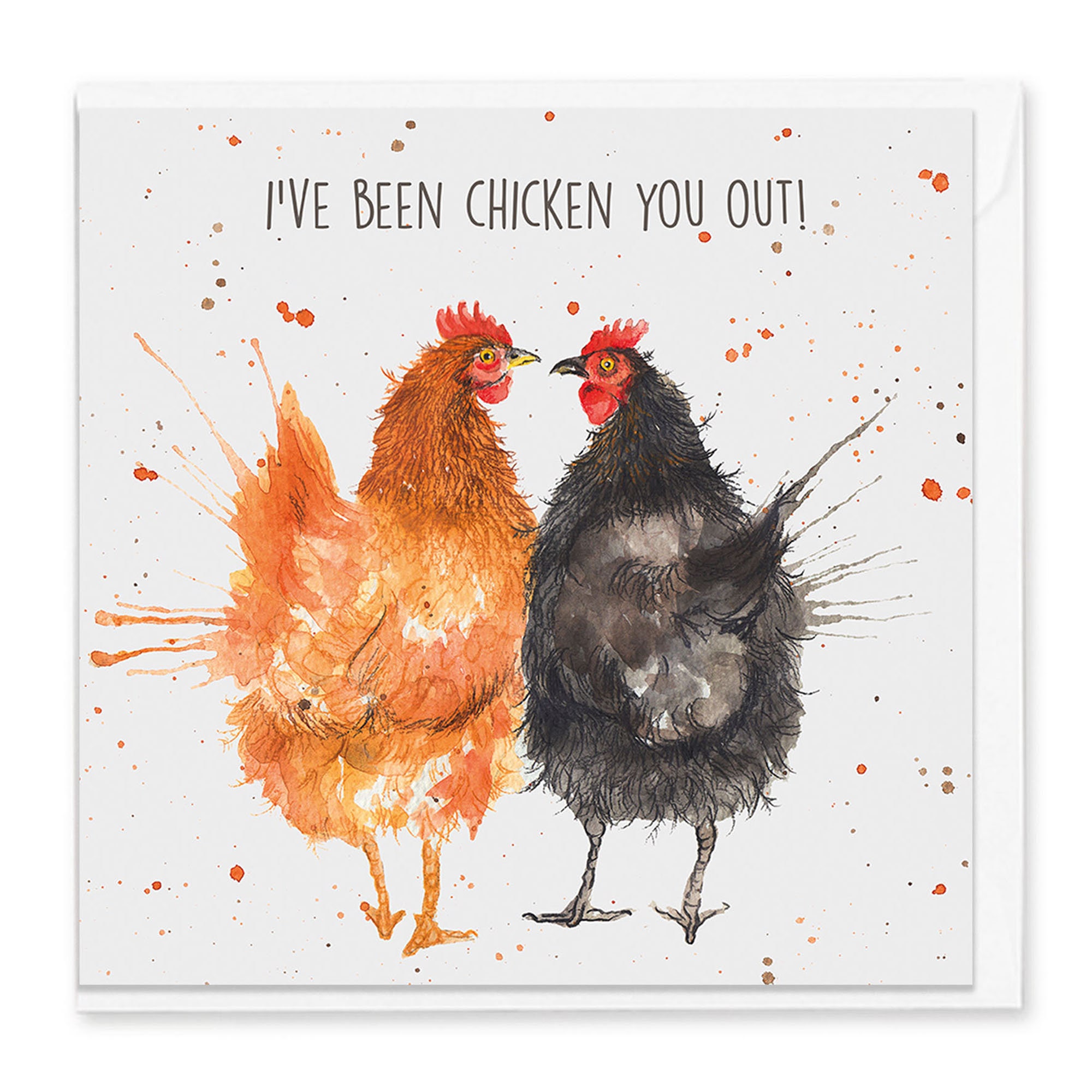 I've Been Chicken You Out Card Valentines Animal Card Etsy