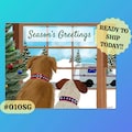 010SG Best Friends Season’s Greetings, Postcards for Letter Carriers to give their customers