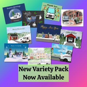 Assortiment de 100 cartes postales sur le thème des Fêtes