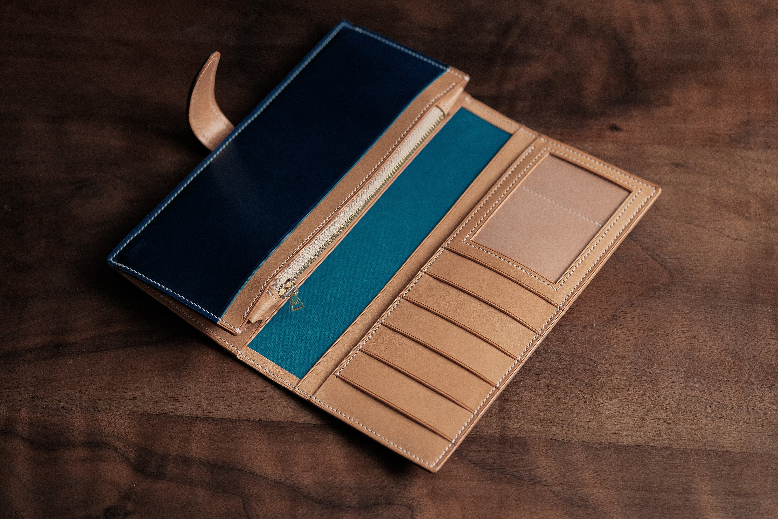 PATCH LONG LEATHER WALLET U1｜ウサギがいる｜CUNE ONLINE STORE
