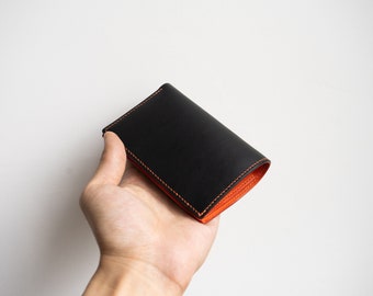 Buttero Leather Bifold leather wallet, handmade wallet