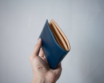 Buttero Leather Bifold leather wallet, handmade wallet