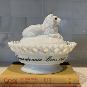 Covered Lion Dish - Etsy