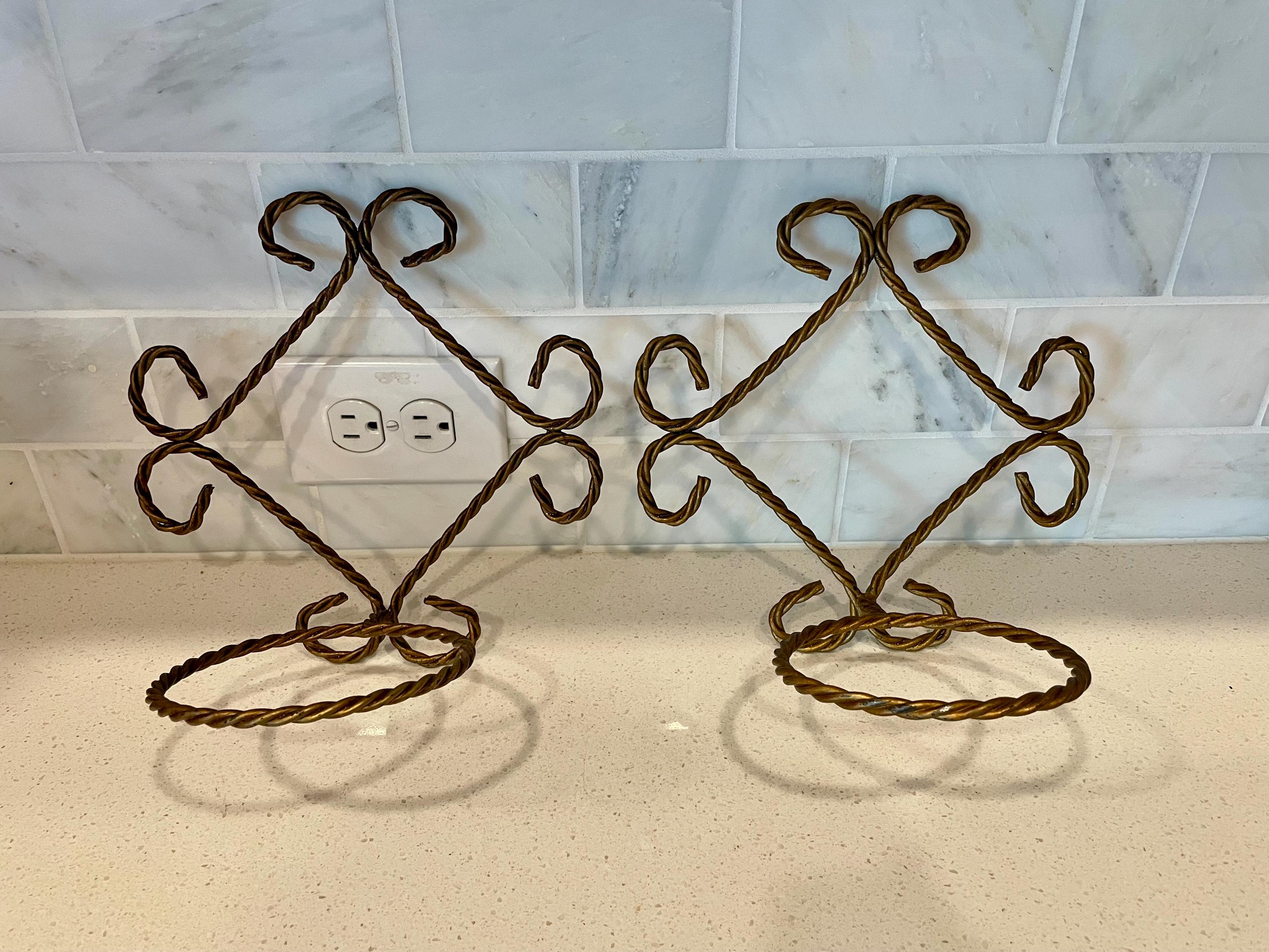 Vintage Hollywood Regency Towel Bar - Etsy