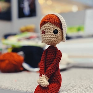 Handmaid Tale Crochet Doll PATTERN ONLY
