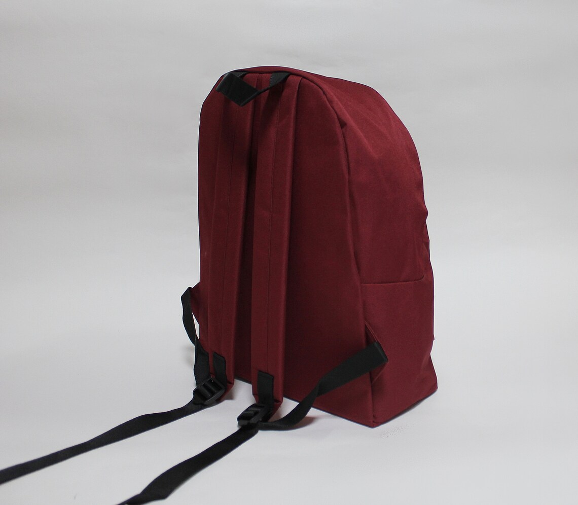 Sturdy Canvas Fabric Backpack Back to School Bag Backpack Etsy