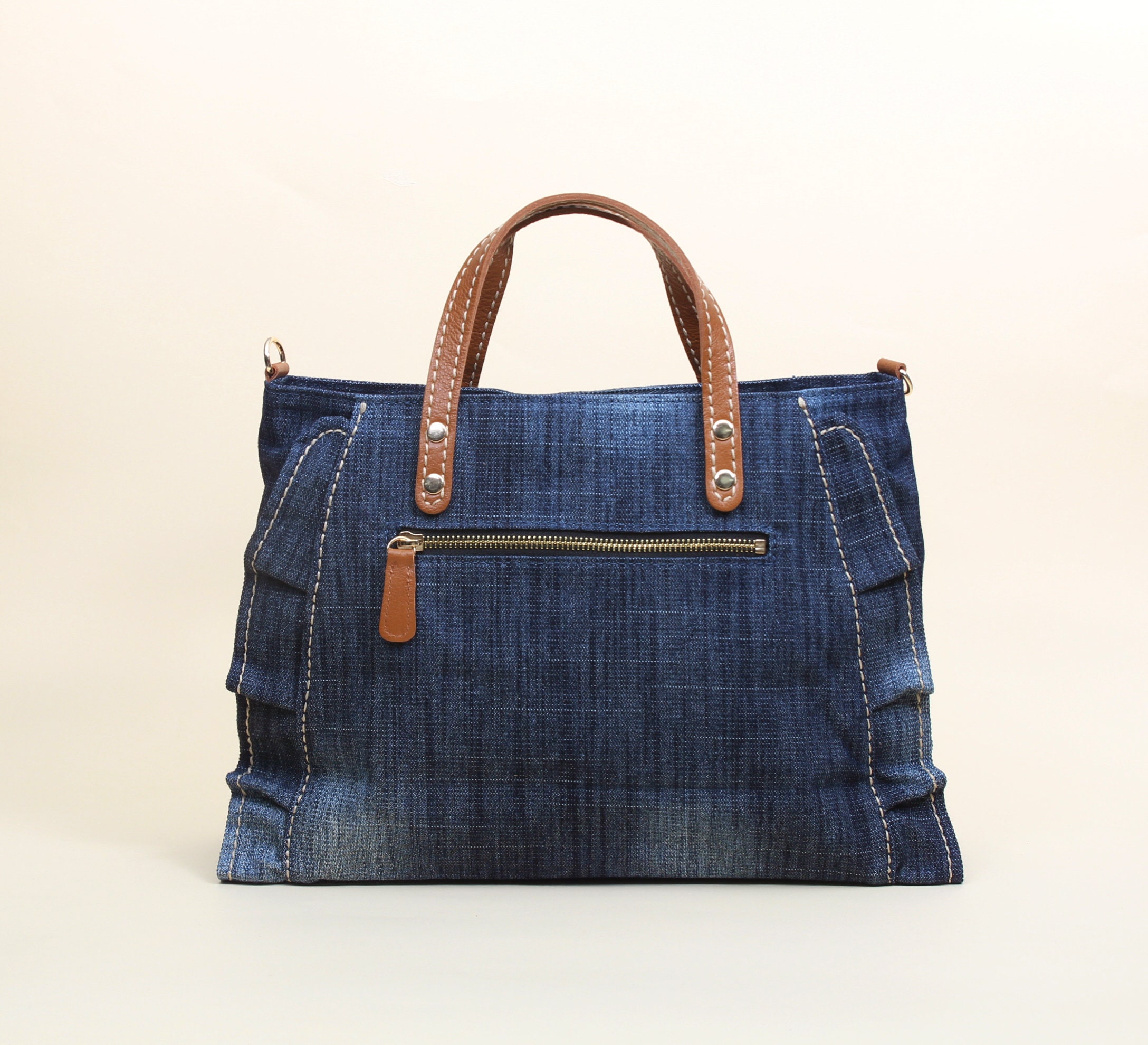jeans tote bag