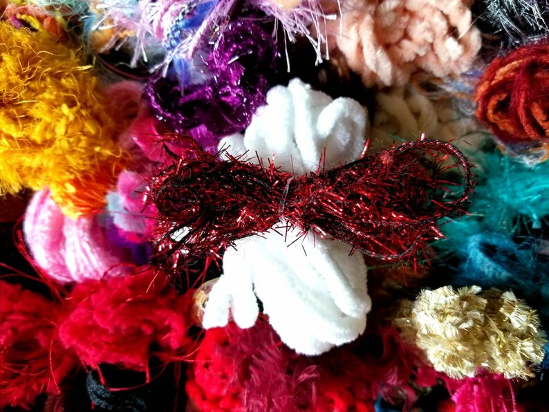 Fiber Art Yarn Bundle Novelty Yarn Pack Art Fiber Mystery Etsy