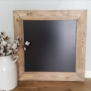 Rustic framed chalkboard, office chalkboard, wood frame chalkboard, kids chalkboard, kitchen chalkboard, wedding chalkboard, chalkboard sign