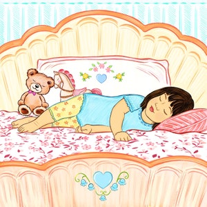 Illustrator for hire, illustration with three characters and detailed background, childrens book custom drawings, story book to self publish
