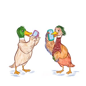 Illustrator for hire, illustration with three characters and detailed background, childrens book custom drawings, story book to self publish