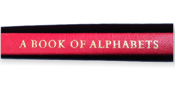 The book of Alphabets for Douglas Cleverdon drawings by Eric Gill