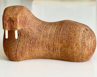 Arne Tjomsland Walrus Norway souvenir circa 1950s by Hiorth and Østlyngen