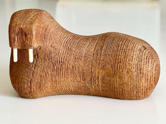 Arne Tjomsland Walrus Norway souvenir circa 1950s by Hiorth and Østlyngen