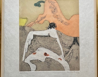 Dorothea Tanning (1910 2012)‘Corps Et Visage’(Body & Face) Aquatint, 1973