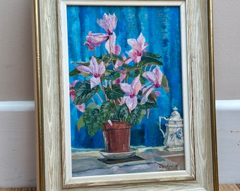 Modern British oil on board N. Bridger ‘81