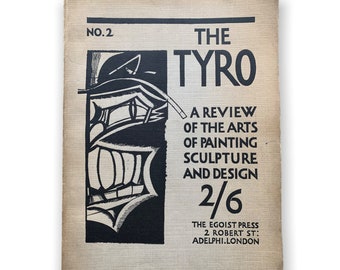 The Tyro issue 2 Wyndham Lewis Egoist press 1922