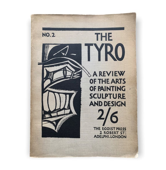 The Tyro issue 2 Wyndham Lewis Egoist press 1922