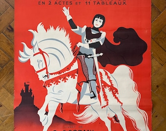 Hungarian opera poster for Tcherko circa 1935