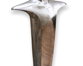 Liberty of London cast aluminium modernist retro shop display torso Mid-century
