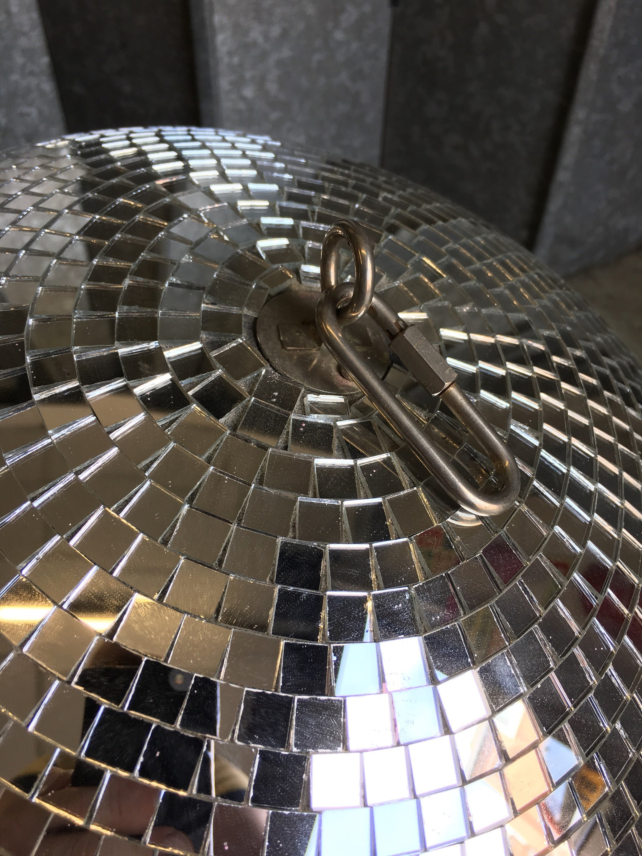Vintage original disco mirror ball globe circa 1970's
