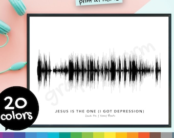 Custom SoundWave Digital Download,Anniversary Gift,Boyfriend Gift,soundwave art print,sound wave gift