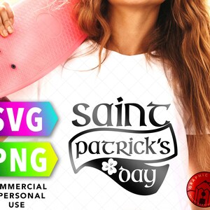 Saint Patrick&#39;s Day SVG and PNG file Istant Download