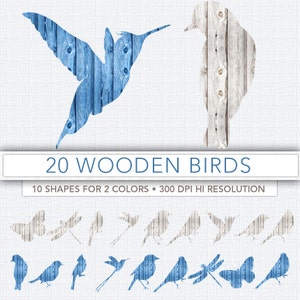 Holz Vögel Clipart,Vogel Clip Art,Vogel silouette,scrapbook,Vögel,Hintergrund,Vogel Dekoration,Vogel Bild VOGEL2