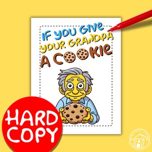 COPIA IMPRESA: si regalas tu regalo personalizado para el abuelo, los mejores regalos para el abuelo, regalo de folleto para el abuelo, regalo de Navidad para el abuelo, regalo de tarjeta para el abuelo