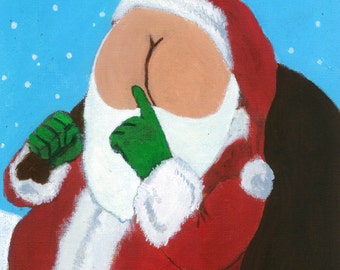 Tarjeta de Navidad: EL HOMBRE DE NAVIDAD