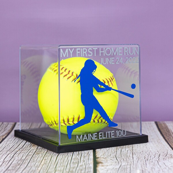 Home Run Softball Display Etsy