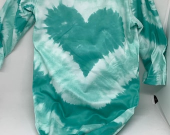 Newborn Baby Girl Boy Cotton Gown Tie Dye Knit Knotted Sleeper Gown Soft Sleeping Bags Baby Coming Home Outfits