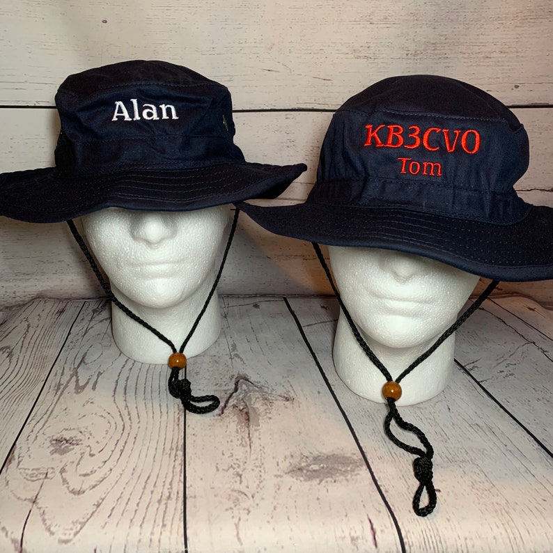 Boonie Hat / Custom Hat / Personalized Hat / Custom Text / Etsy