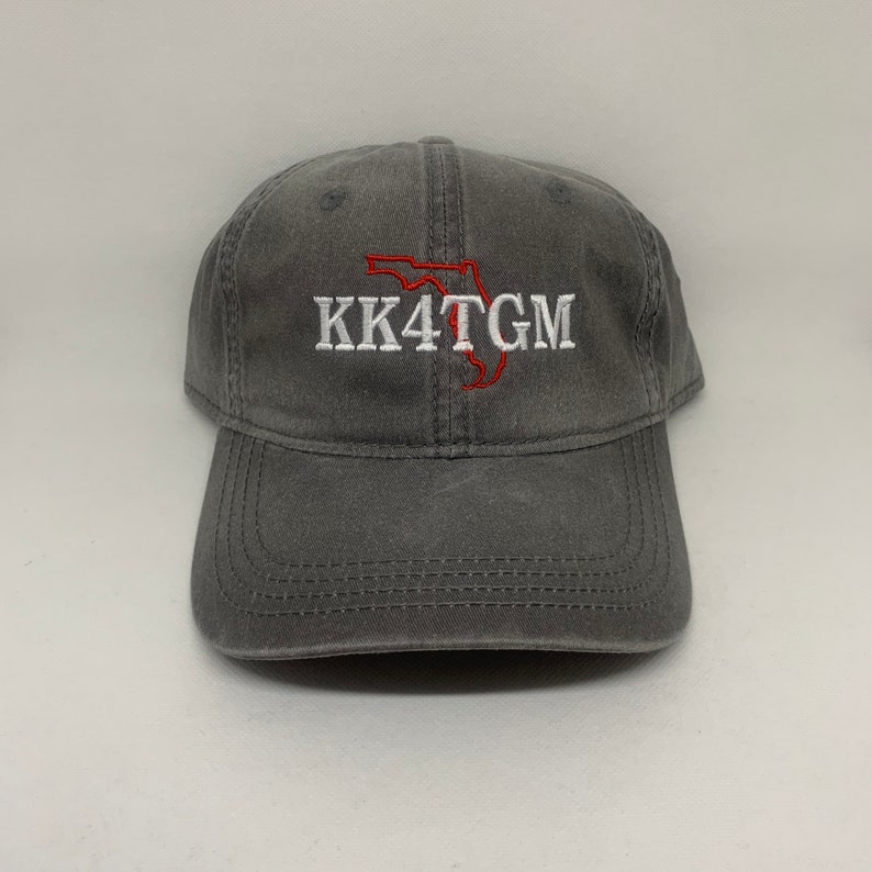 Ham Radio Embroidered Callsign Hat Amateur Radio Hats | Etsy