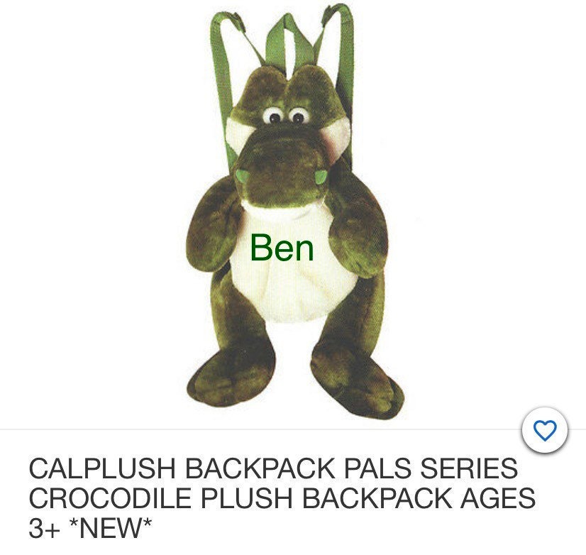 calplush backpack