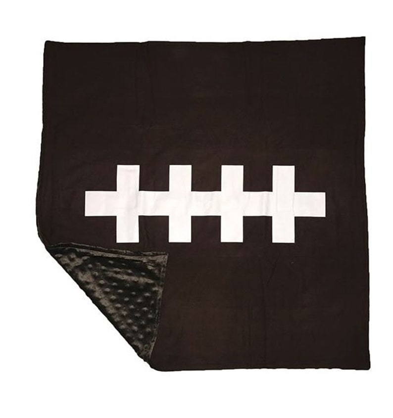 Personalized Football baby blanket boy blanket football blanket embroidered blanket Personalized baby shower gift It/'s A Boy