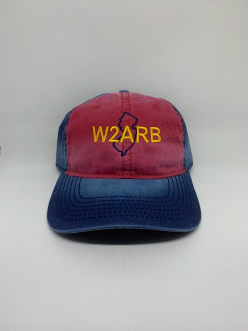Ham Radio Embroidered Callsign Hat Amateur Radio Hats Custom Etsy