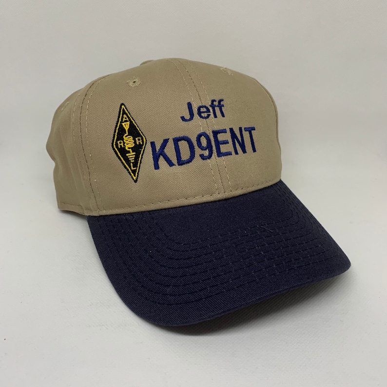 Ham Radio Hat Callsign Hats Amateur Radio | Etsy