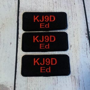 ham radio patches    Callsign Patches     PATCHES     Ham Radio      Embroidered Patches     Amateur Radio