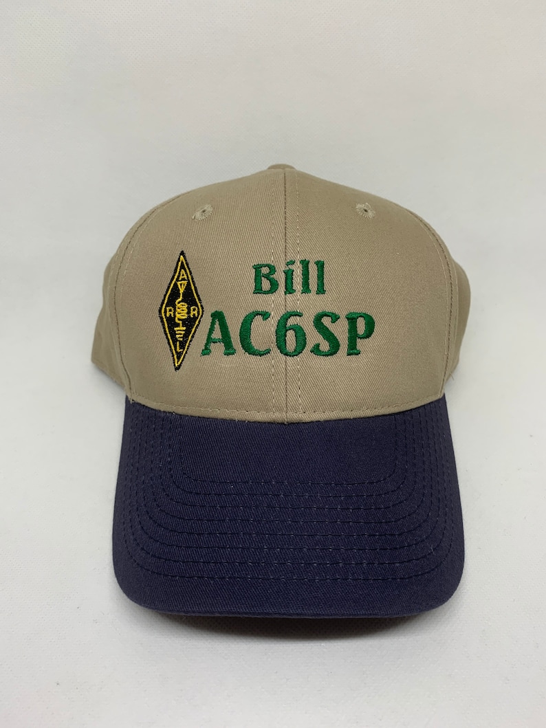 Ham Radio Hat Callsign Hats Amateur Radio Personalized Ham - Etsy