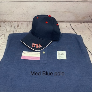 COMBO Ham Radio Shirt Hat     Ham Radio COMBO       Amateur Radio   Callsign Hats     embroidered    personalized polo shirt
