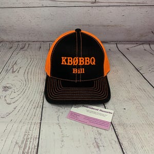 ham radio callsign hat   Custom Text Embroidered neon Hat    amateur radio    Ham Radio