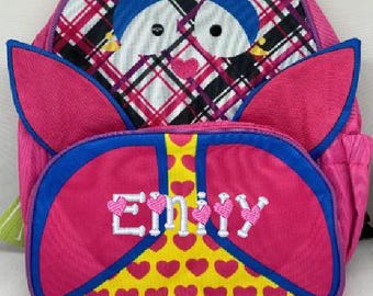 Toddler Mini backpack  embroidered personalized monogrammed