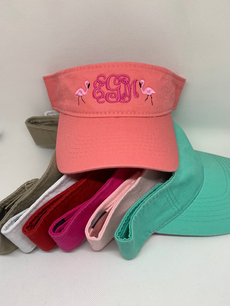VISOR With Embroidered Mini Design Custom Visor Mens Visor Etsy