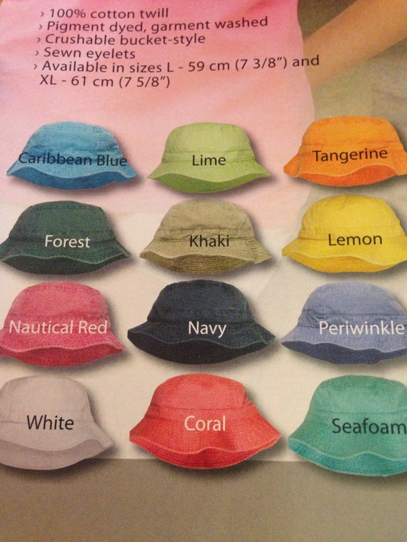 bucket hat personalized