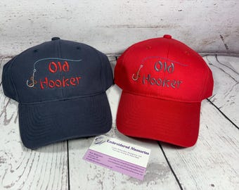 Fishing Hat  Fathers Day fishing Gift   Fishing accessories   Dad Hats