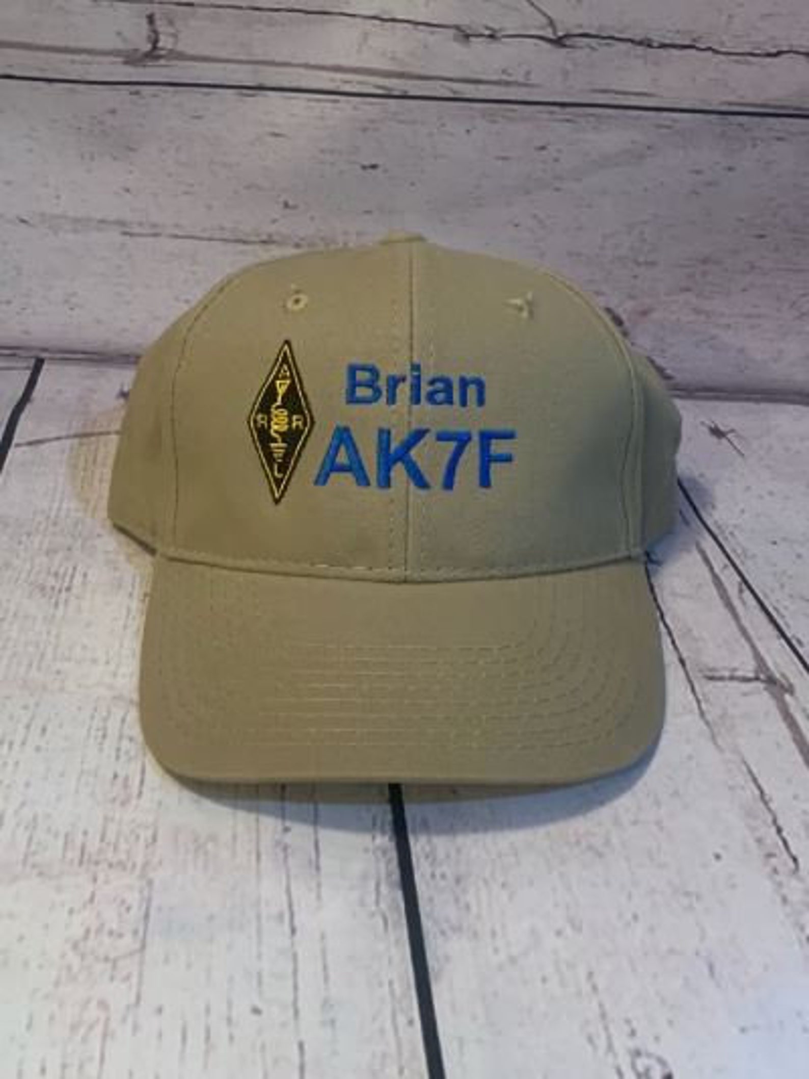 Ham Radio Hat Callsign Hats Amateur Radio Personalized Ham Etsy UK